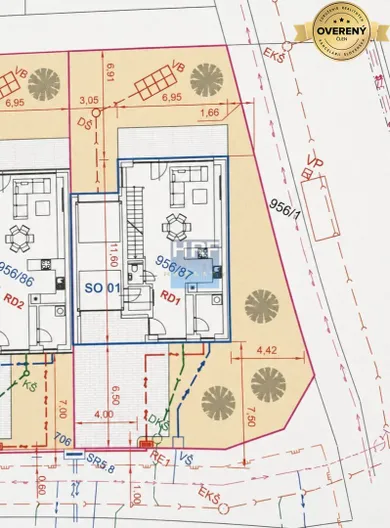 Na predaj pozemok, 135 m², Skalica