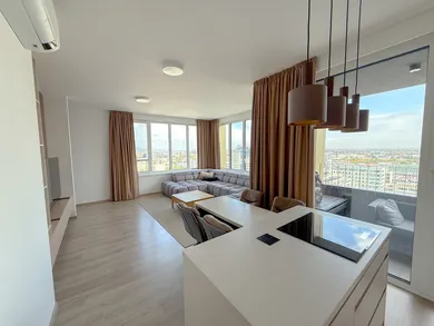 Na prenájom 2-izbový byt, 58 m², Bratislava-Ružinov, Mlynské nivy