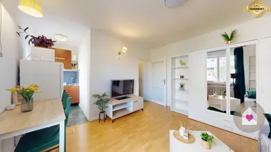 Na prenájom 1-izbový byt, 24 m², Bratislava-Nové Mesto, Ďurgalova