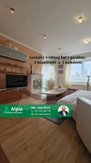 Mieszkania na sprzedaż, 4-pokojowe, Poprad · €379 000