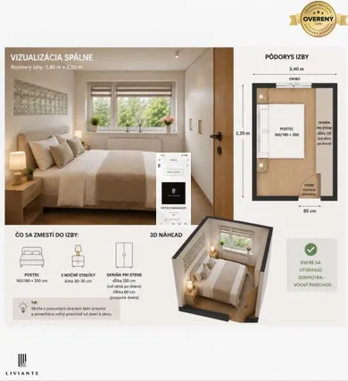Na predaj 2-izbový byt, 50 m², Bratislava-Rača, Pri Šajbách