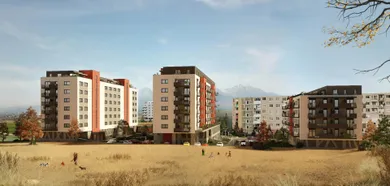 Mieszkania na sprzedaż, 2-pokojowe, Poprad · €162 900