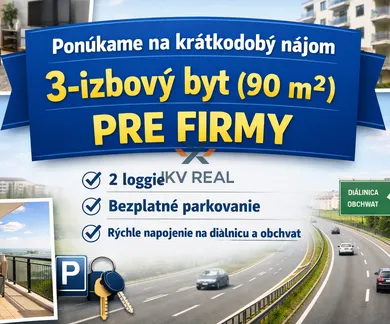 Byty na prenájom 3-izbový, Trnava · €1 000