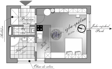 Byty na predaj 1-izbový, Bratislava-Karlova Ves · €139 000