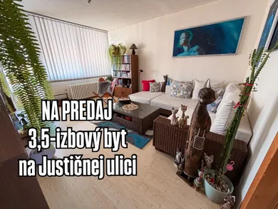 Квартири на продаж, 3-кімнатні, Prešov · €190 000