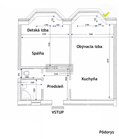 Na predaj 2-izbový byt, 57 m², Bratislava-Podunajské Biskupice