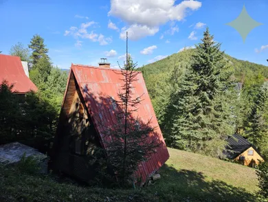 Na predaj rekreačný dom, 39 m², Vyhne