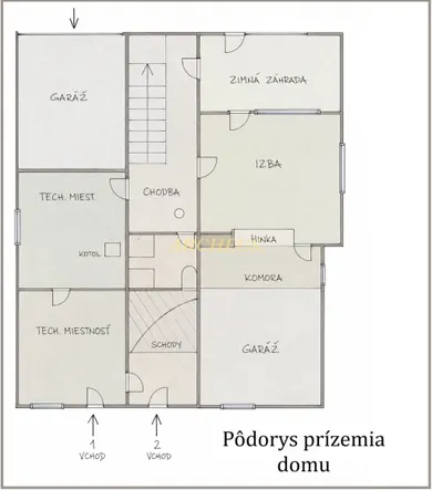 Na predaj 5-izbový dom, Humenné