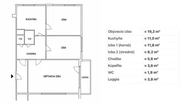 Byty na predaj 3-izbový, Košice-Dargovských hrdinov · €178 000
