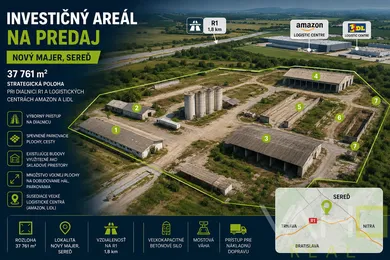 Na predaj pozemok v Sereď · €1 · Pôvodný stav
