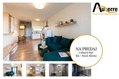 Квартиры на продажу, 1-комнатные, Bratislava-Nové Mesto · €198 900