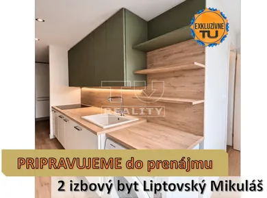 Mieszkania na wynajem, 2-pokojowe, Liptovský Mikuláš · €650