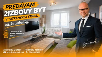 Eladó lakások, 2-szobás, Vysoké Tatry · €189 999