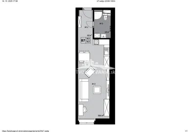 Na predaj byt v Košice-Sídlisko KVP · €137 900 · Novostavba