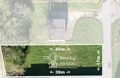 Na predaj pozemok, 714 m², Nové Zámky