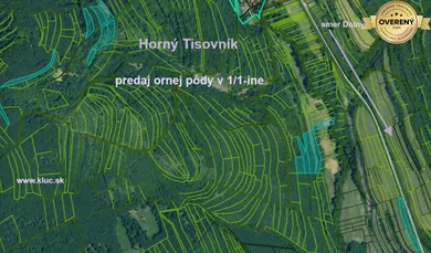 Na predaj pozemok, Horný Tisovník
