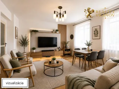 Na predaj 3-izbový byt, 74 m², Vranov nad Topľou, Školská