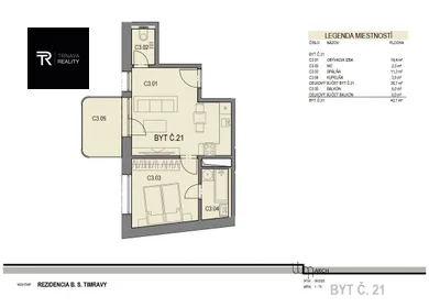 Byty na predaj 2-izbový, Trnava · €185 000