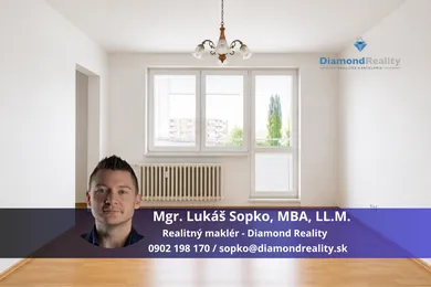 Eladó lakások, 1-szobás, Košice-Sídlisko Ťahanovce · €1