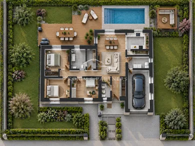 Na predaj 4-izbový dom, 181 m², Marcelová, Novodvorský rad
