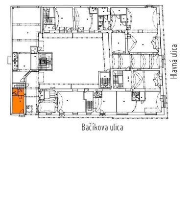 Na predaj komerčné, 19 m², Košice-Staré Mesto, Bačíkova