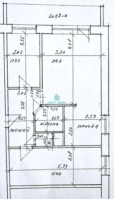Na predaj 3-izbový byt, 53 m², Košice-Západ