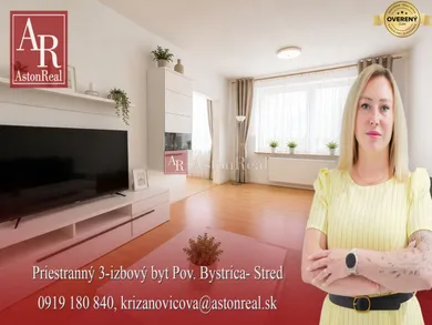 Mieszkania na sprzedaż, 3-pokojowe, Považská Bystrica · €160 000