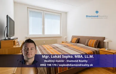 Mieszkania na sprzedaż, 3-pokojowe, Košice-Juh · €239 990