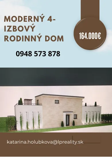 Domy na sprzedaż, 4-pokojowe, Trenčín · €164 000