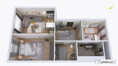 Mieszkania na sprzedaż, 3-pokojowe, Bratislava-Karlova Ves · €250 000