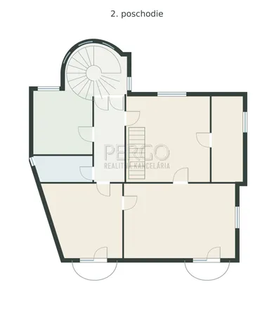 Na prenájom komerčné, 199 m², Bratislava-Staré Mesto, Na Hrebienku