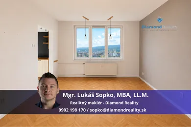 Mieszkania na sprzedaż, 3-pokojowe, Košice-Sever · €269 990