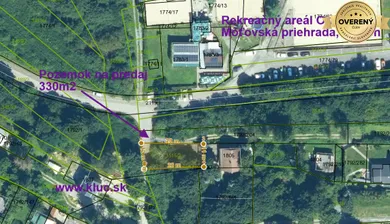 Na predaj pozemok, 330 m², Zvolen, Môťová
