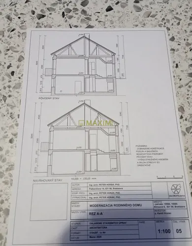 Na predaj dom v Bratislava-Ružinov · €450 000 · Vo výstavbe