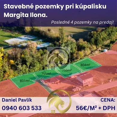 Land for sale in Levice · €42,280