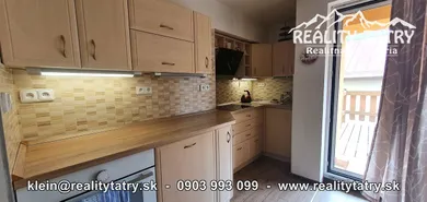 Na prenájom 3-izbový byt, 54 m², Vysoké Tatry, Dolný Smokovec