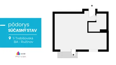 Na predaj 1-izbový byt, 39 m², Bratislava-Ružinov, Trebišovská