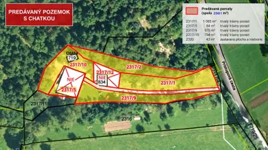 Na predaj rekreačný dom, 358 m², Selce, Mlynská