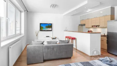Na prenájom 1-izbový byt, 39 m², Bratislava-Lamač