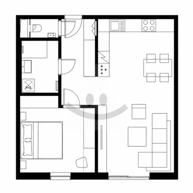 Na predaj 2-izbový byt, 52 m², Žilina, Závodie