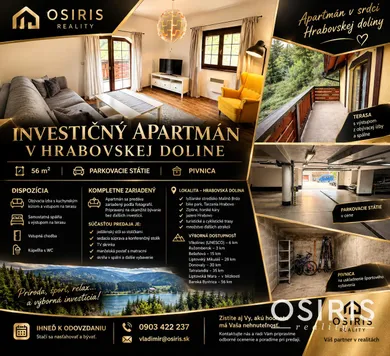 Квартиры на продажу, 2-комнатные, Ružomberok · €209 999
