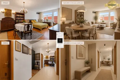 Na predaj 3-izbový byt, 84 m², Bratislava-Záhorská Bystrica