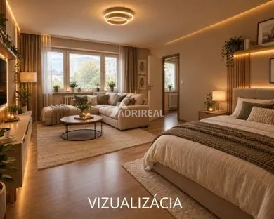 Na predaj 1-izbový byt, 38 m², Brezno, Československej armády