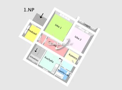 Na predaj 5-izbový dom, 165 m², Šíd