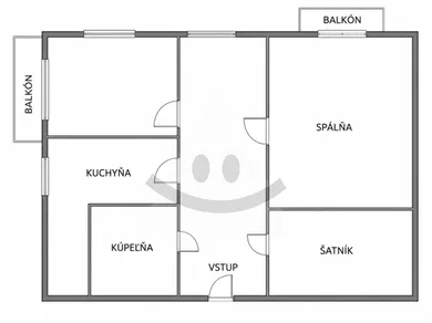Eladó lakások, 3-szobás, Kysucké Nové Mesto · €185 000