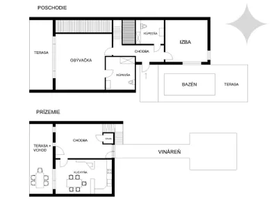 Na predaj 3-izbový dom, 85 m², Vinica, Pivničná cesta