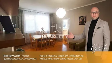 Eladó lakások, 3-szobás, Poprad · €187 999