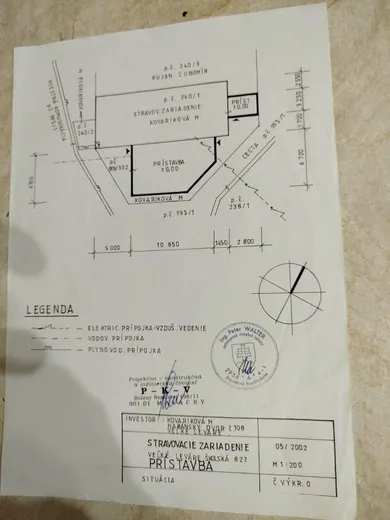 Na predaj objekt, 250 m², Veľké Leváre, Školská