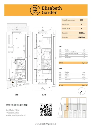 Na predaj dom v Miloslavov · €229 900 · Novostavba