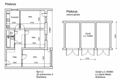 Na predaj 3-izbový byt, 79 m², Bratislava-Staré Mesto, Za sokolovňou